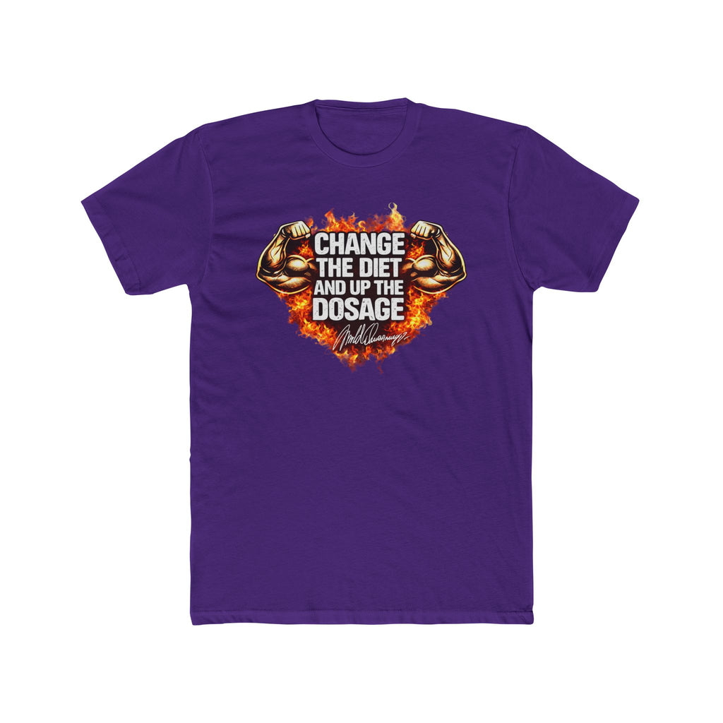 Change The Diet And Up The Dosage (FIRE) Muscle T-Shirt