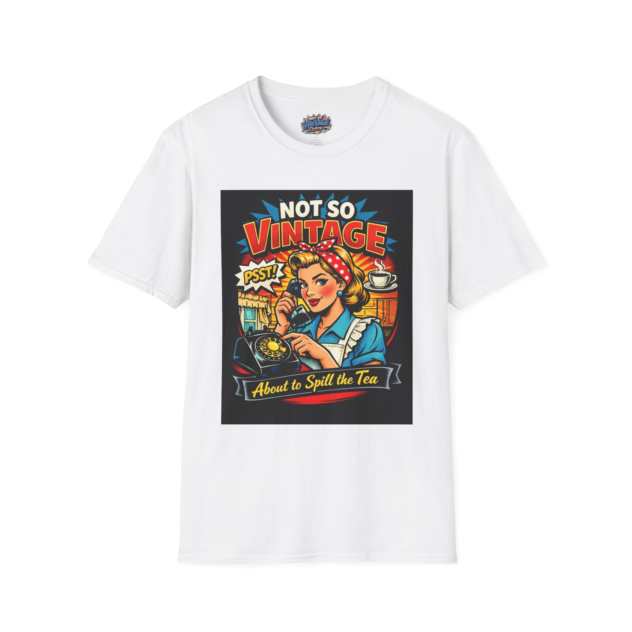‘About to Spill the Tea’ Graphic T-Shirt