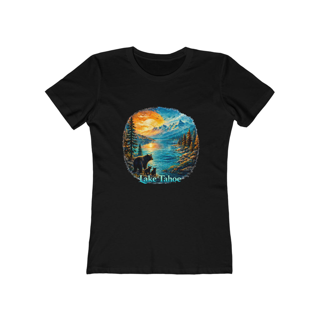 Lake Tahoe Scenic Tee — Women's Boyfriend-Style