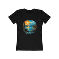 Lake Tahoe Scenic Tee — Women's Boyfriend-Style