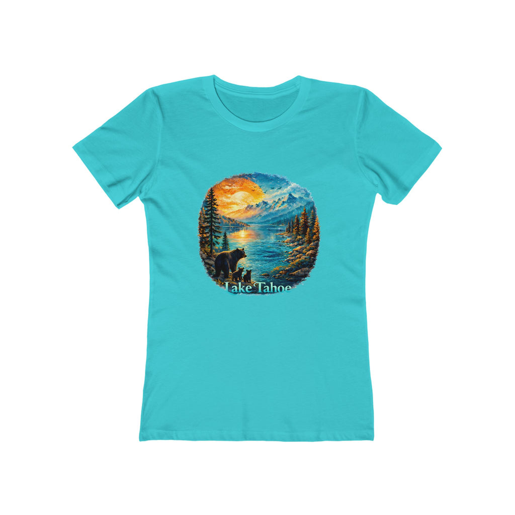 Lake Tahoe Scenic Tee — Women's Boyfriend-Style
