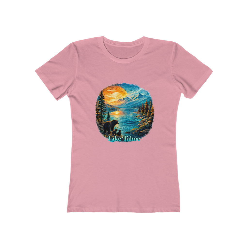 Lake Tahoe Scenic Tee — Women's Boyfriend-Style