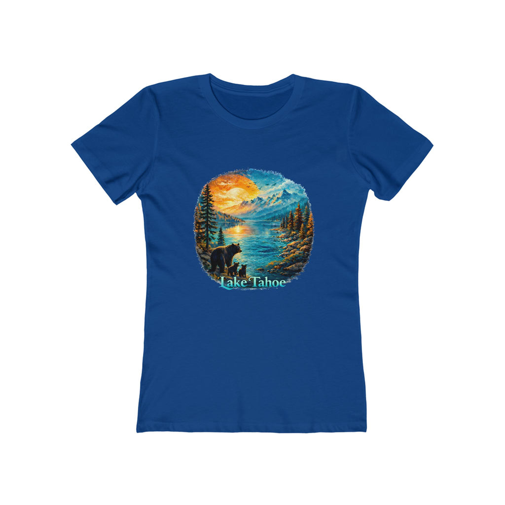 Lake Tahoe Scenic Tee — Women's Boyfriend-Style