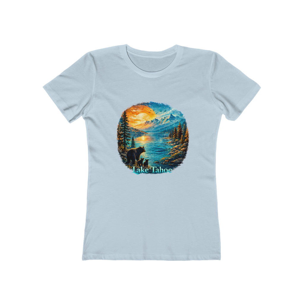 Lake Tahoe Scenic Tee — Women's Boyfriend-Style