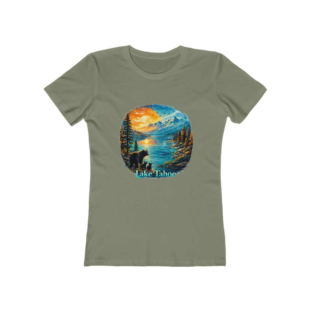 Lake Tahoe Scenic Tee — Women's Boyfriend-Style