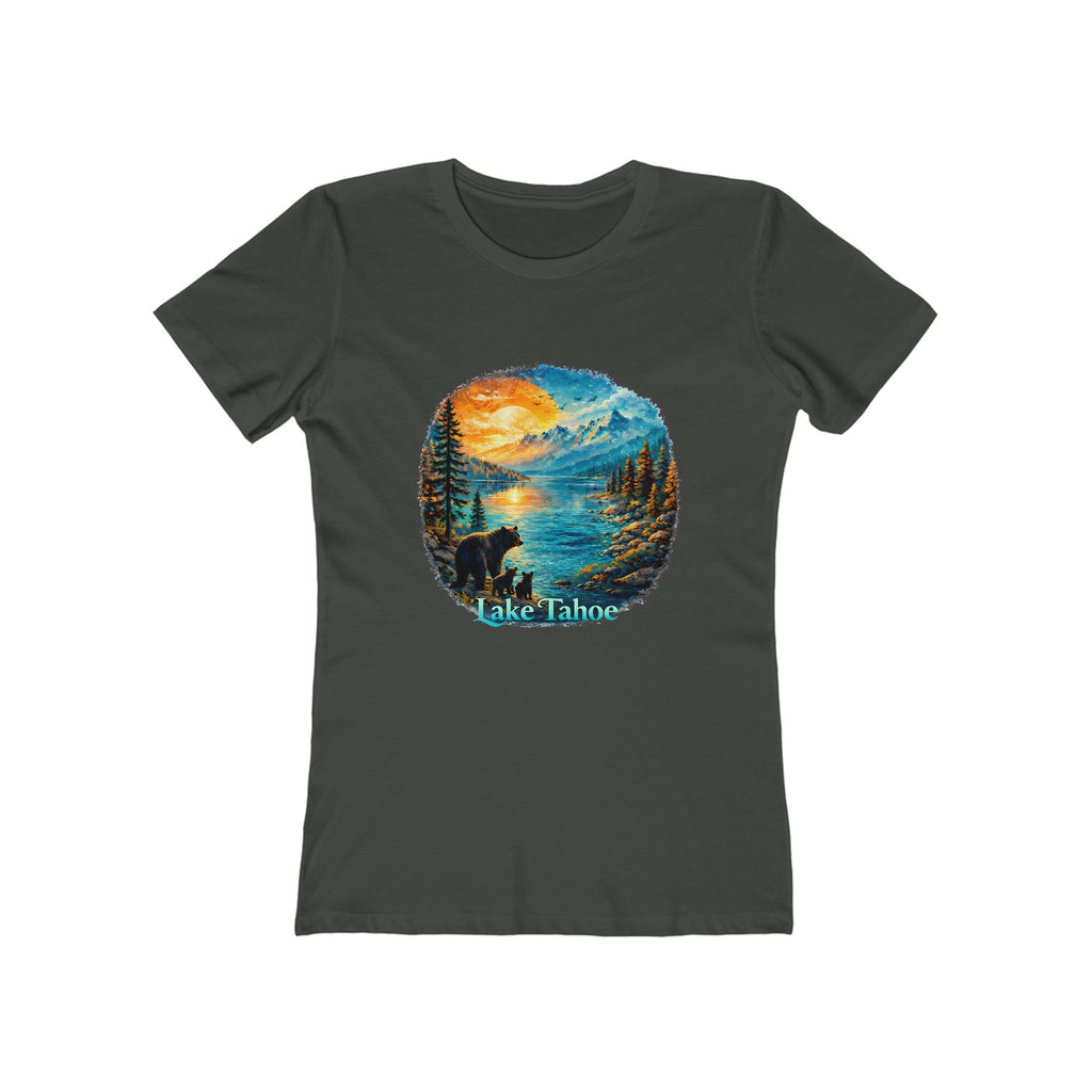 Lake Tahoe Scenic Tee — Women's Boyfriend-Style