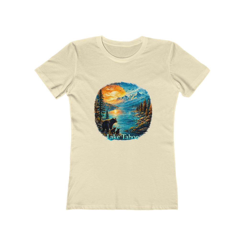 Lake Tahoe Scenic Tee — Women's Boyfriend-Style