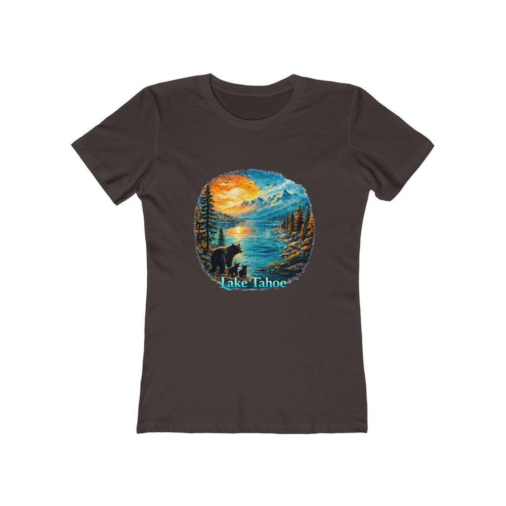 Lake Tahoe Scenic Tee — Women's Boyfriend-Style