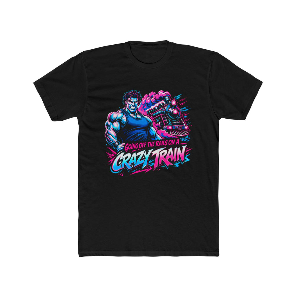 "Going Off The Rails" Retro Muscle Shirt