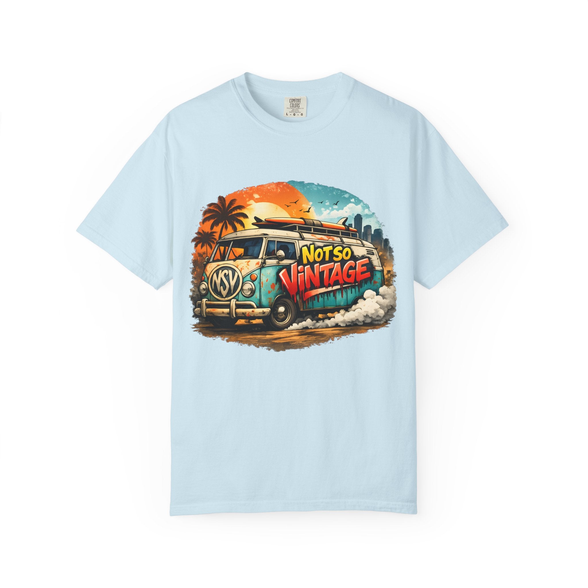 Retro Surf Van Tee — "Not So Vintage"