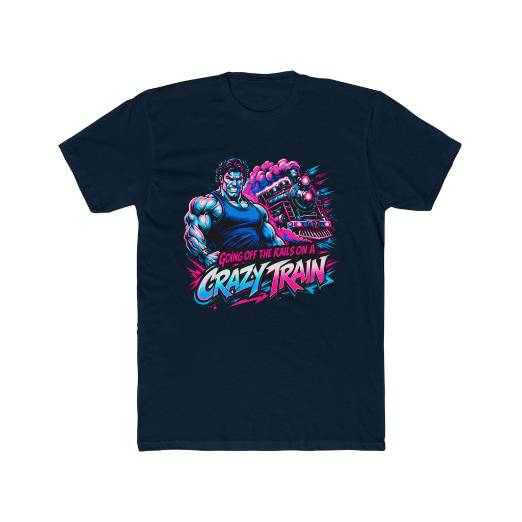 "Going Off The Rails" Retro Muscle Shirt