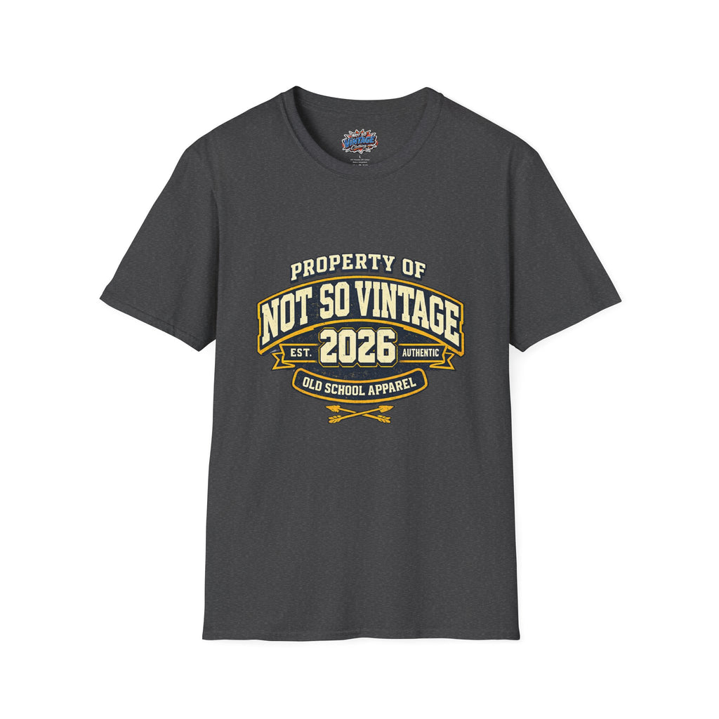 Retro 'Property of' Old School Apparel