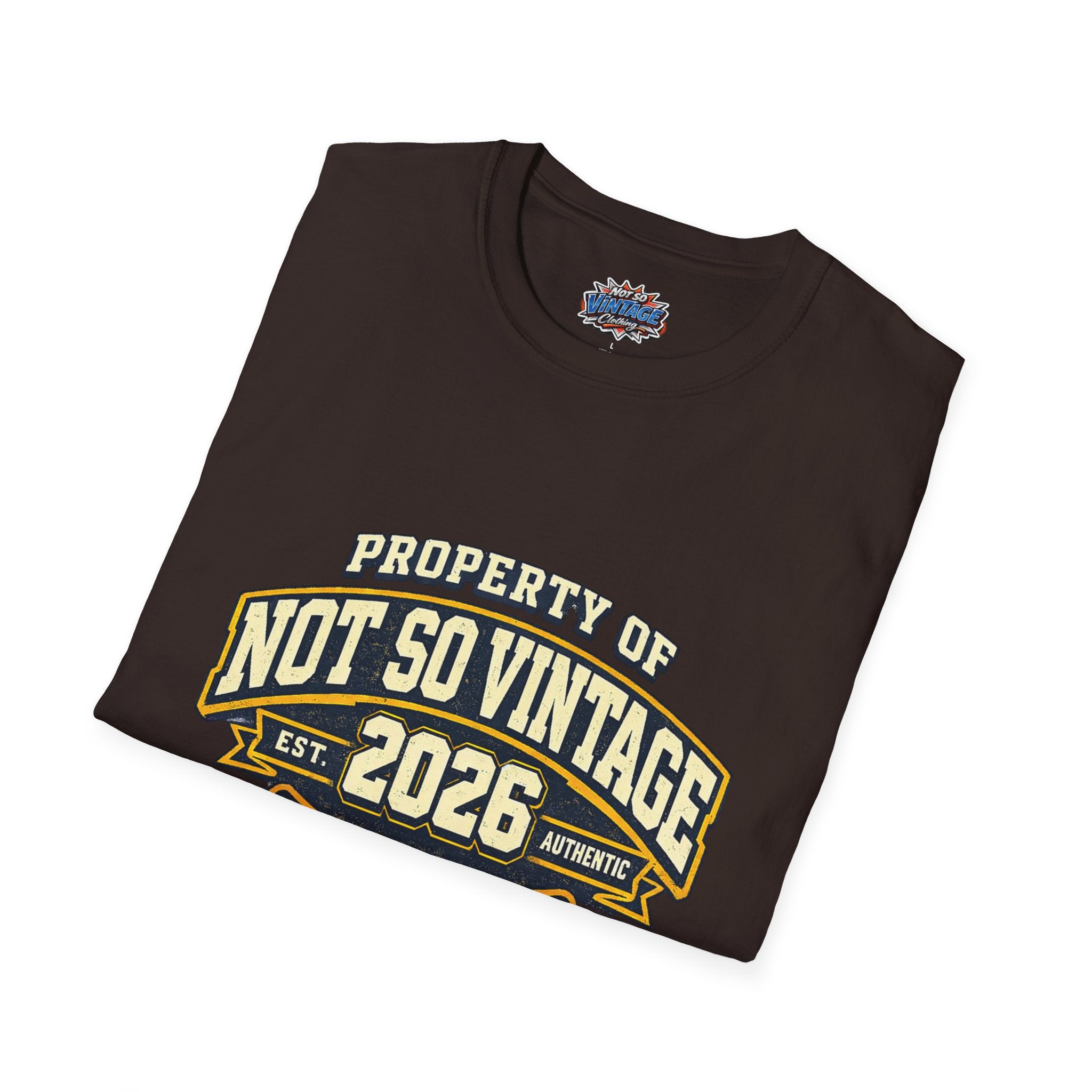 Retro 'Property of' Old School Apparel