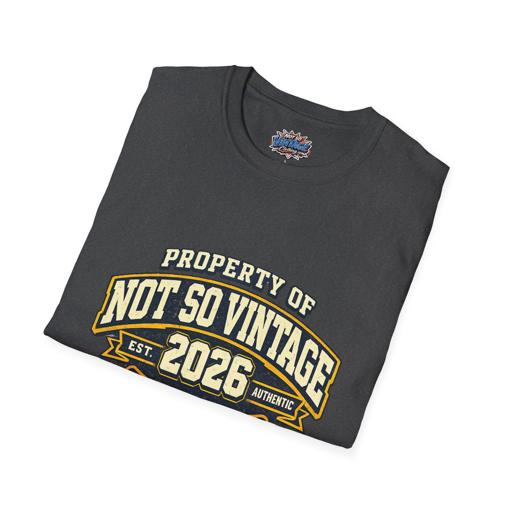Retro 'Property of' Old School Apparel