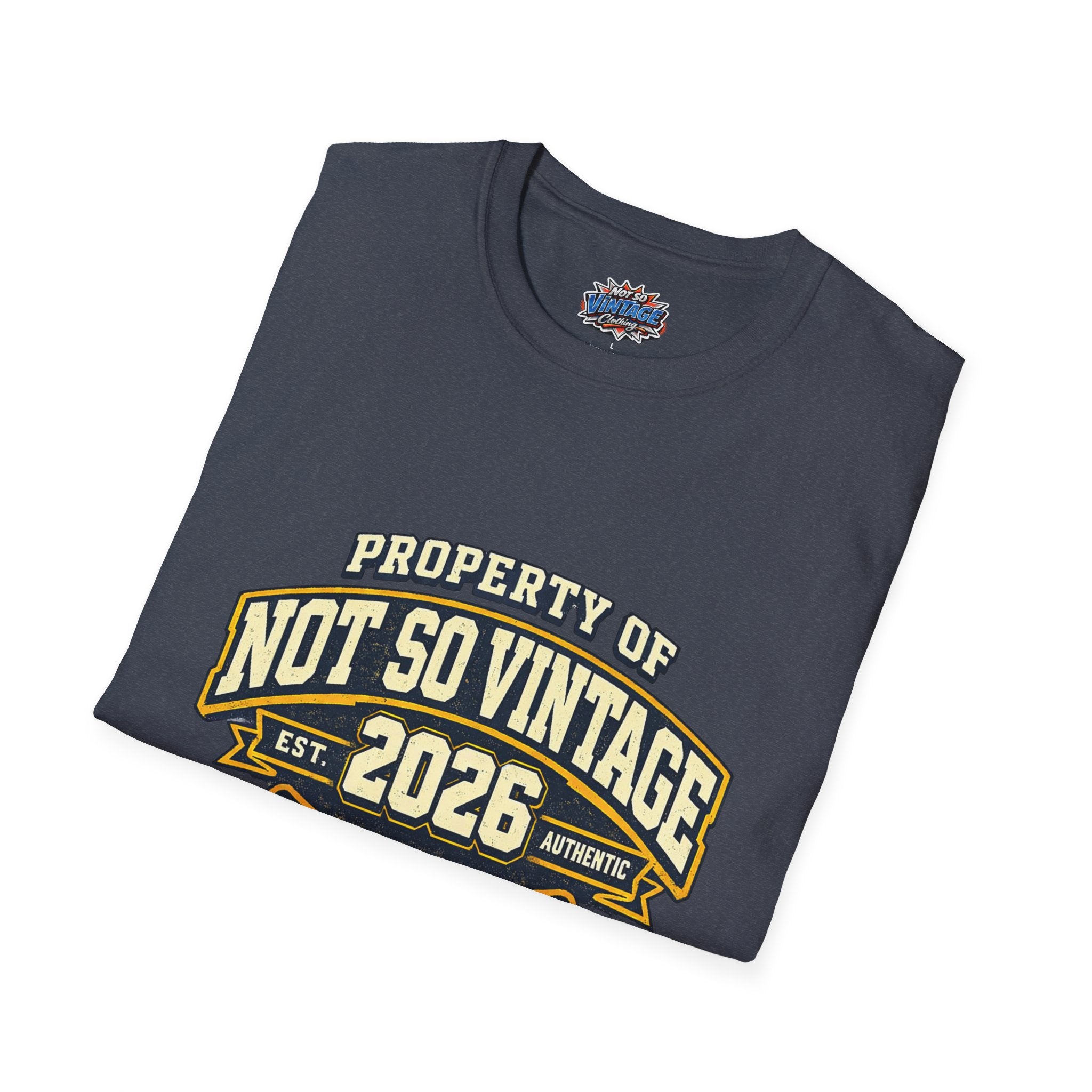 Retro 'Property of' Old School Apparel