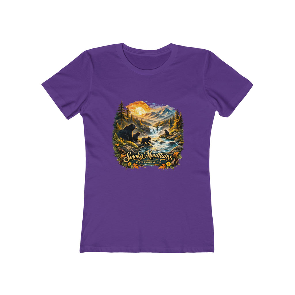 Smoky Mountains Scenic — Women's Boyfriend Tee