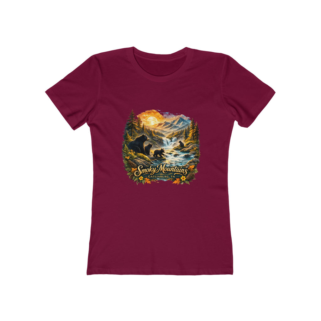 Smoky Mountains Scenic — Women's Boyfriend Tee