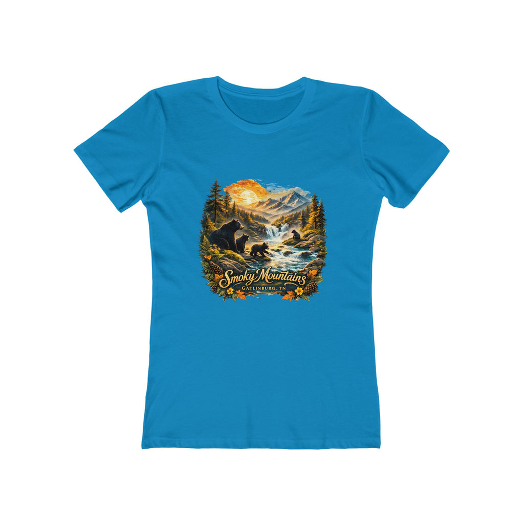 Smoky Mountains Scenic — Women's Boyfriend Tee