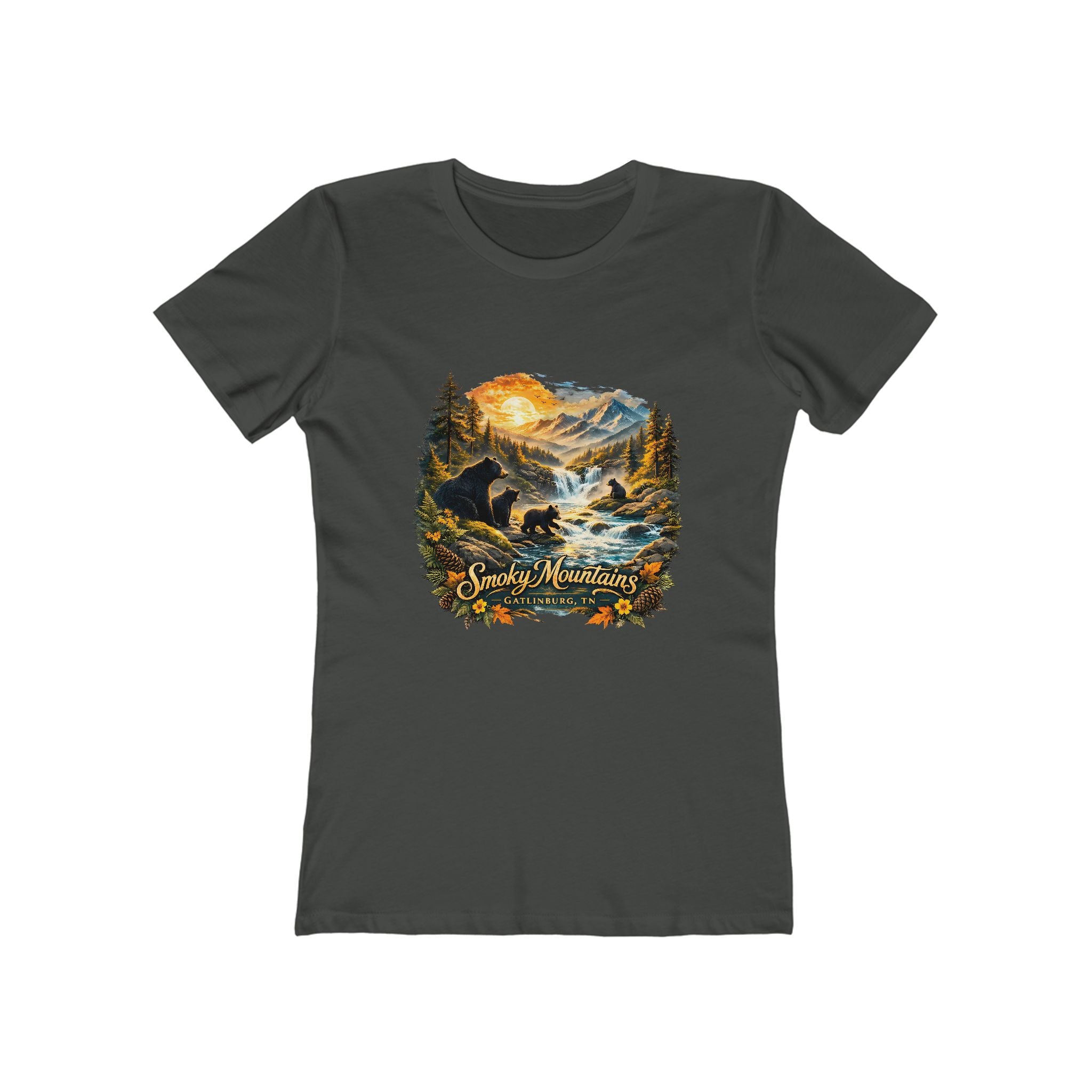 Smoky Mountains Scenic — Women's Boyfriend Tee