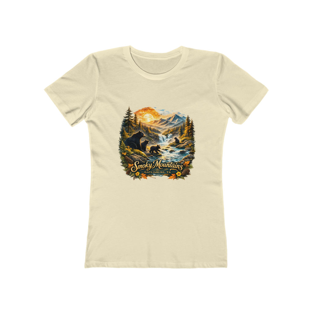 Smoky Mountains Scenic — Women's Boyfriend Tee