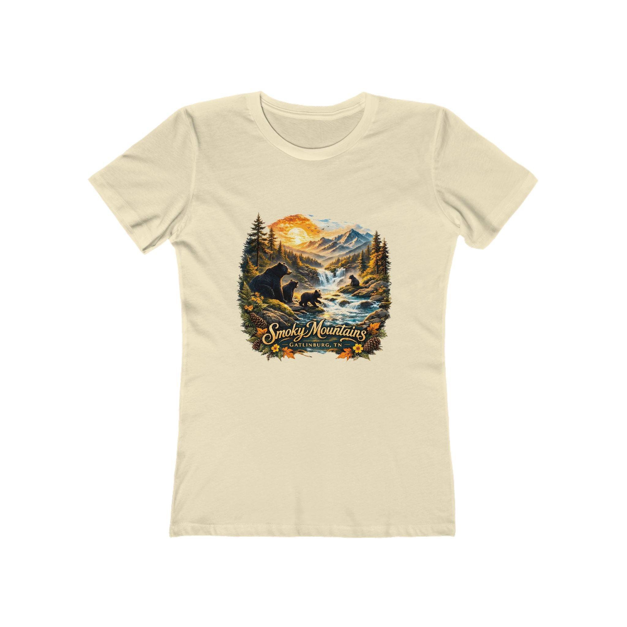 Smoky Mountains Scenic — Women's Boyfriend Tee