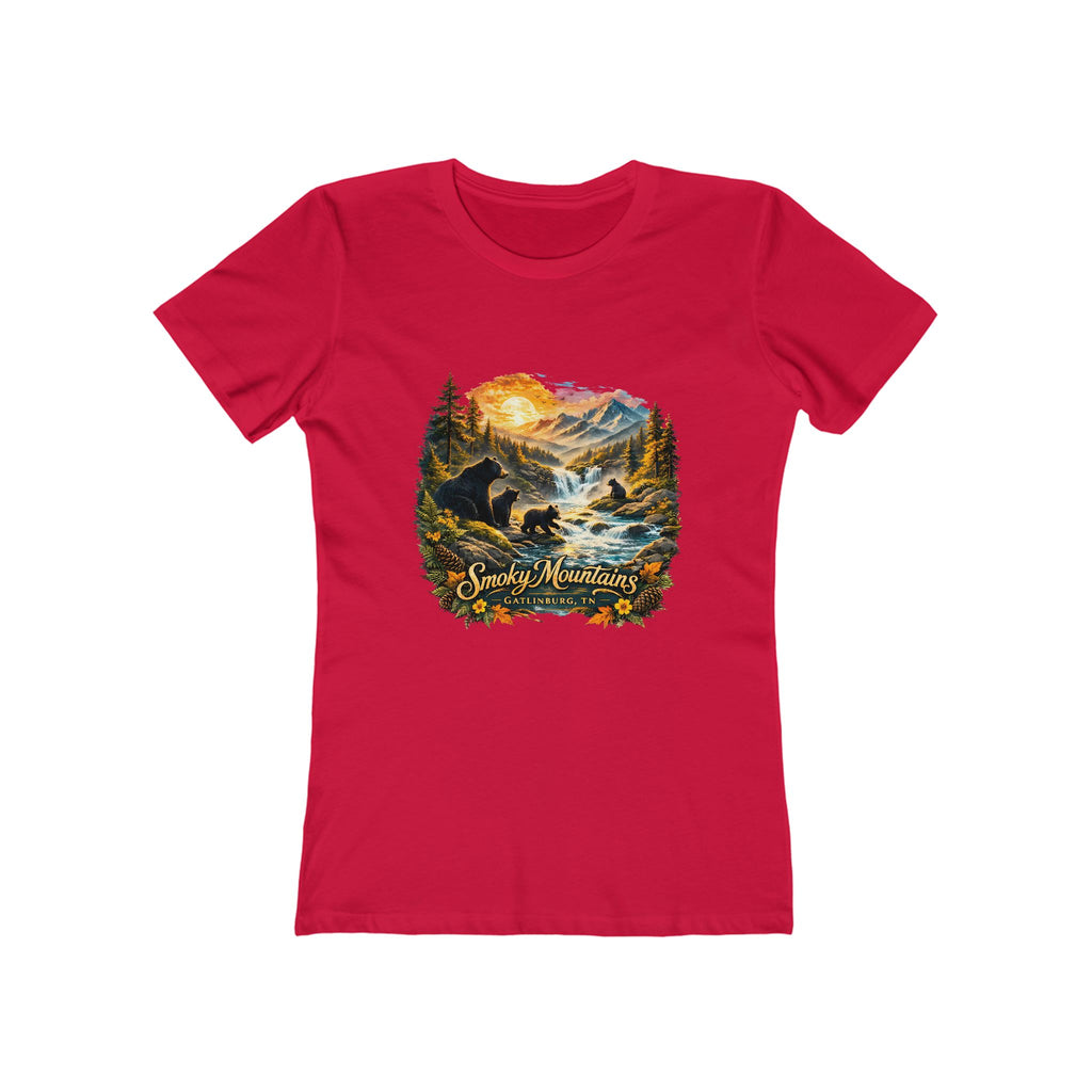 Smoky Mountains Scenic — Women's Boyfriend Tee