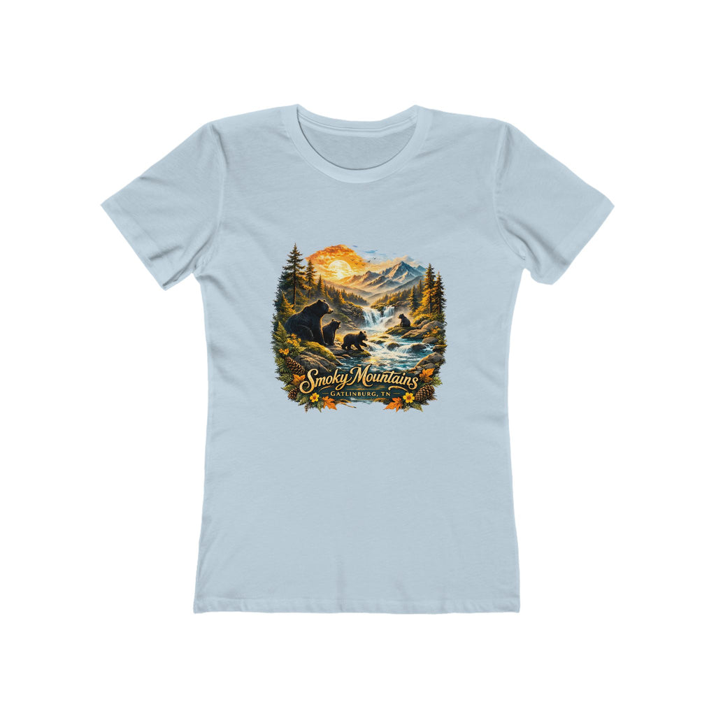 Smoky Mountains Scenic — Women's Boyfriend Tee