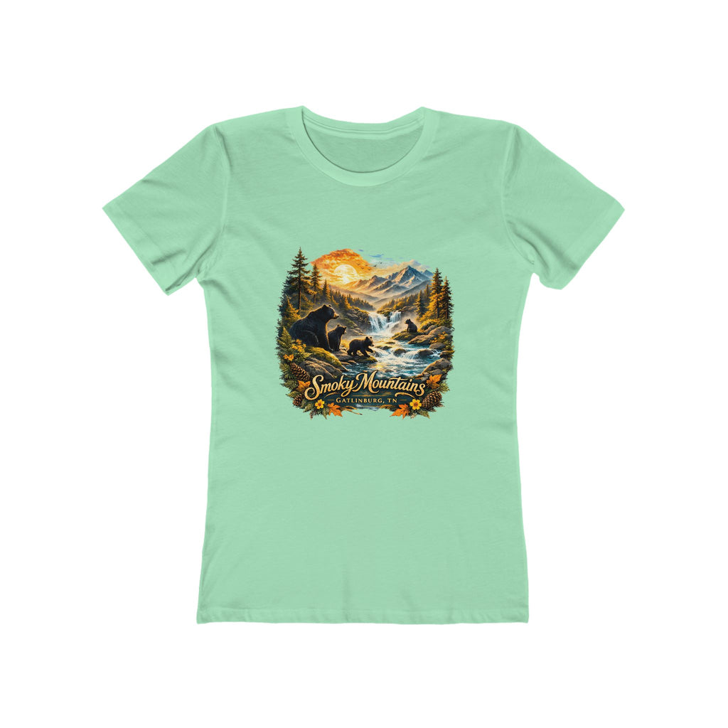 Smoky Mountains Scenic — Women's Boyfriend Tee