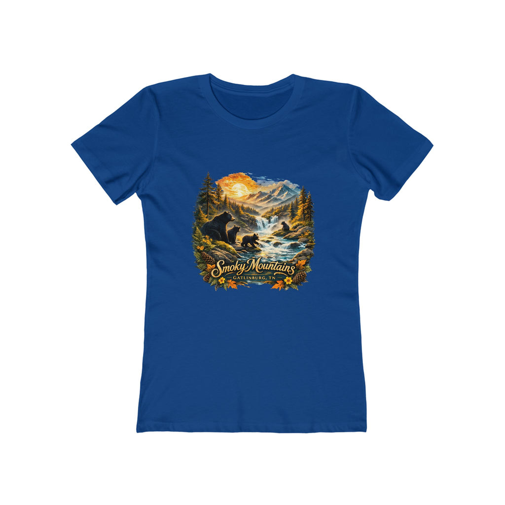 Smoky Mountains Scenic — Women's Boyfriend Tee
