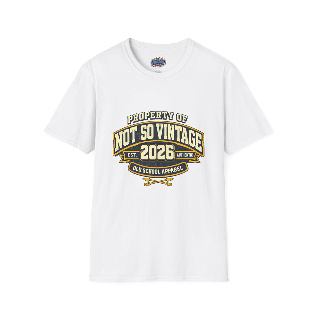 Retro 'Property of' Old School Apparel