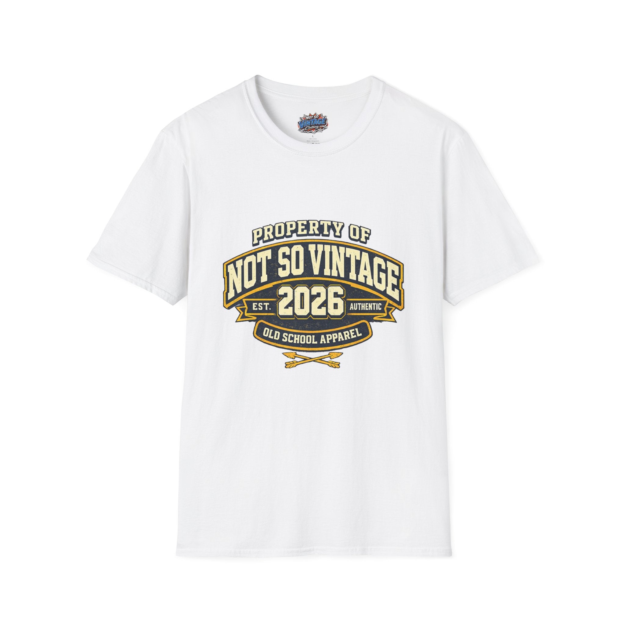 Retro 'Property of' Old School Apparel