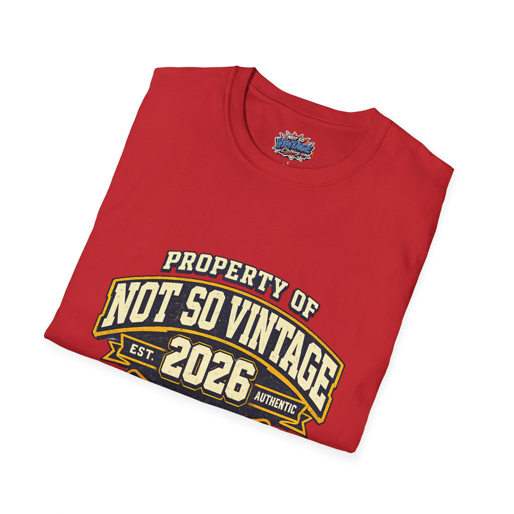 Retro 'Property of' Old School Apparel