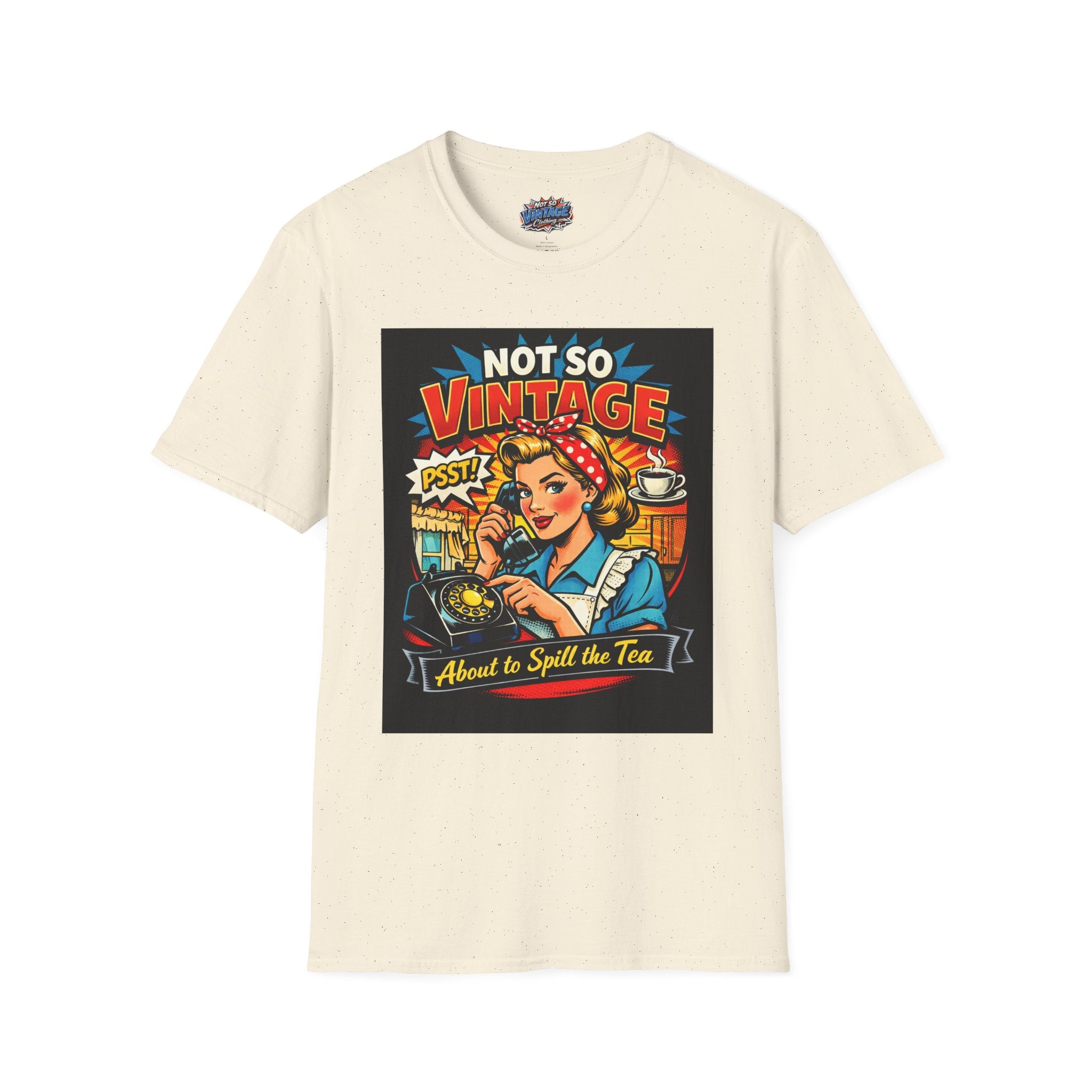 ‘About to Spill the Tea’ Graphic T-Shirt