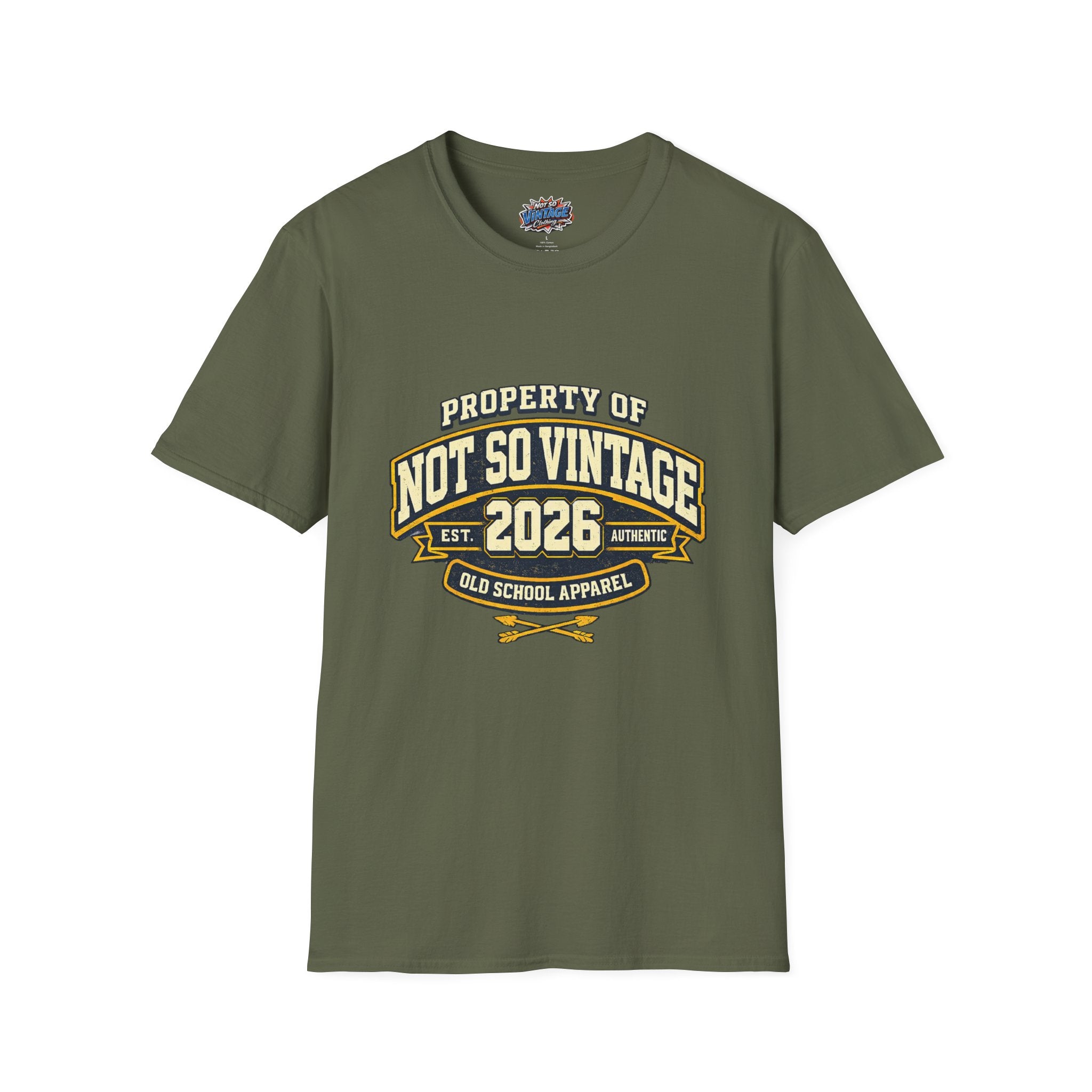 Retro 'Property of' Old School Apparel