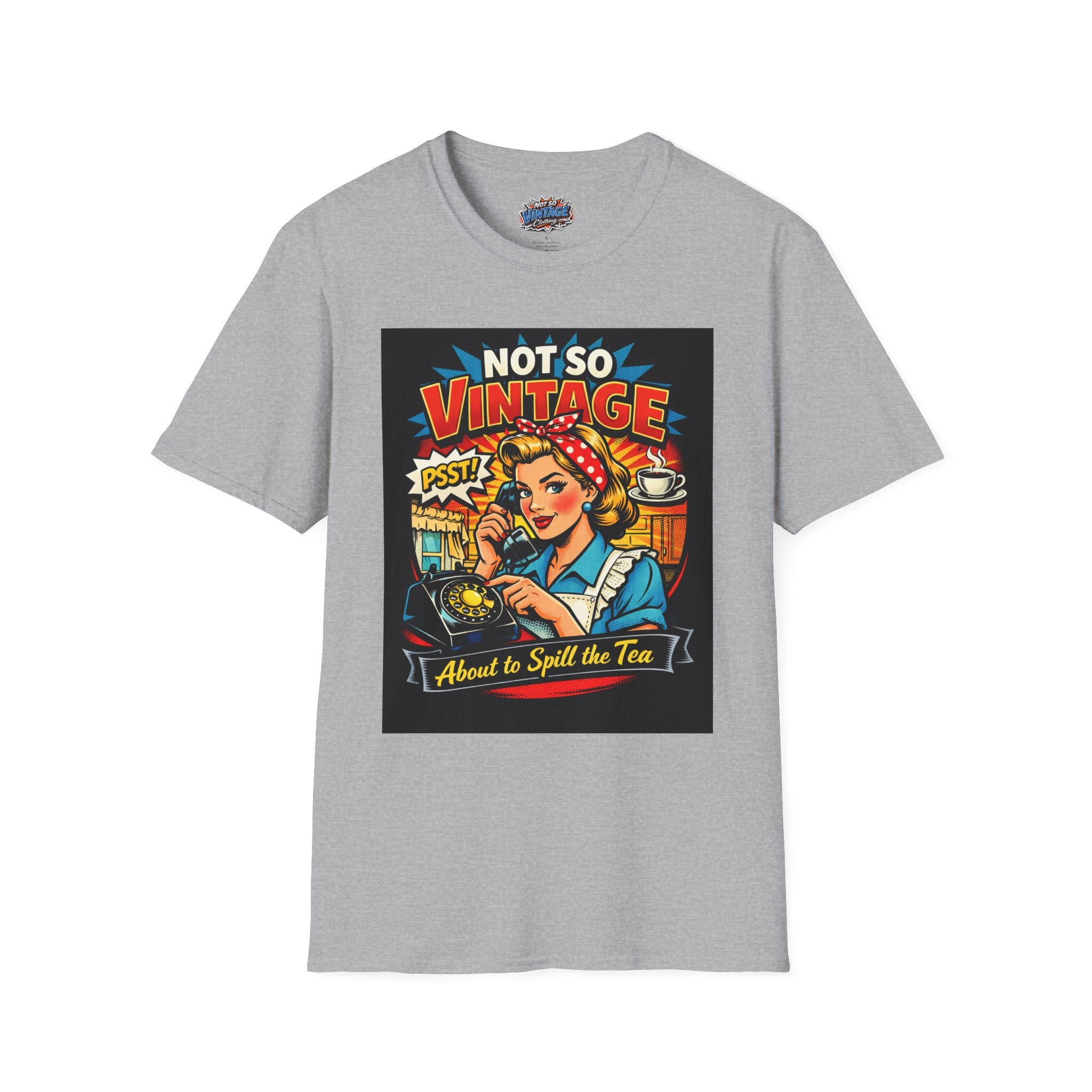 ‘About to Spill the Tea’ Graphic T-Shirt