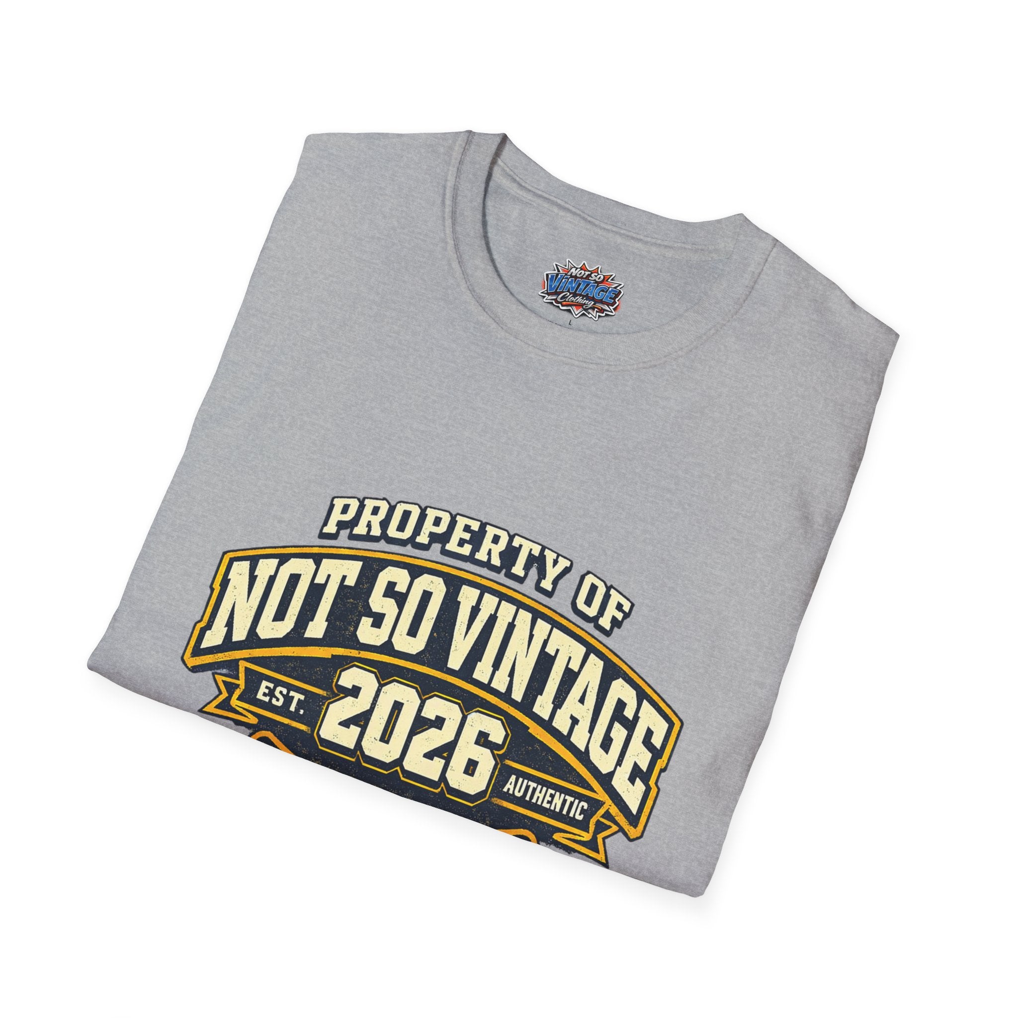 Retro 'Property of' Old School Apparel