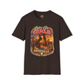 Let's Go Girls Nashville Graphic T-Shirt — Country Cowgirl (Brunette) Retro Tour Tee