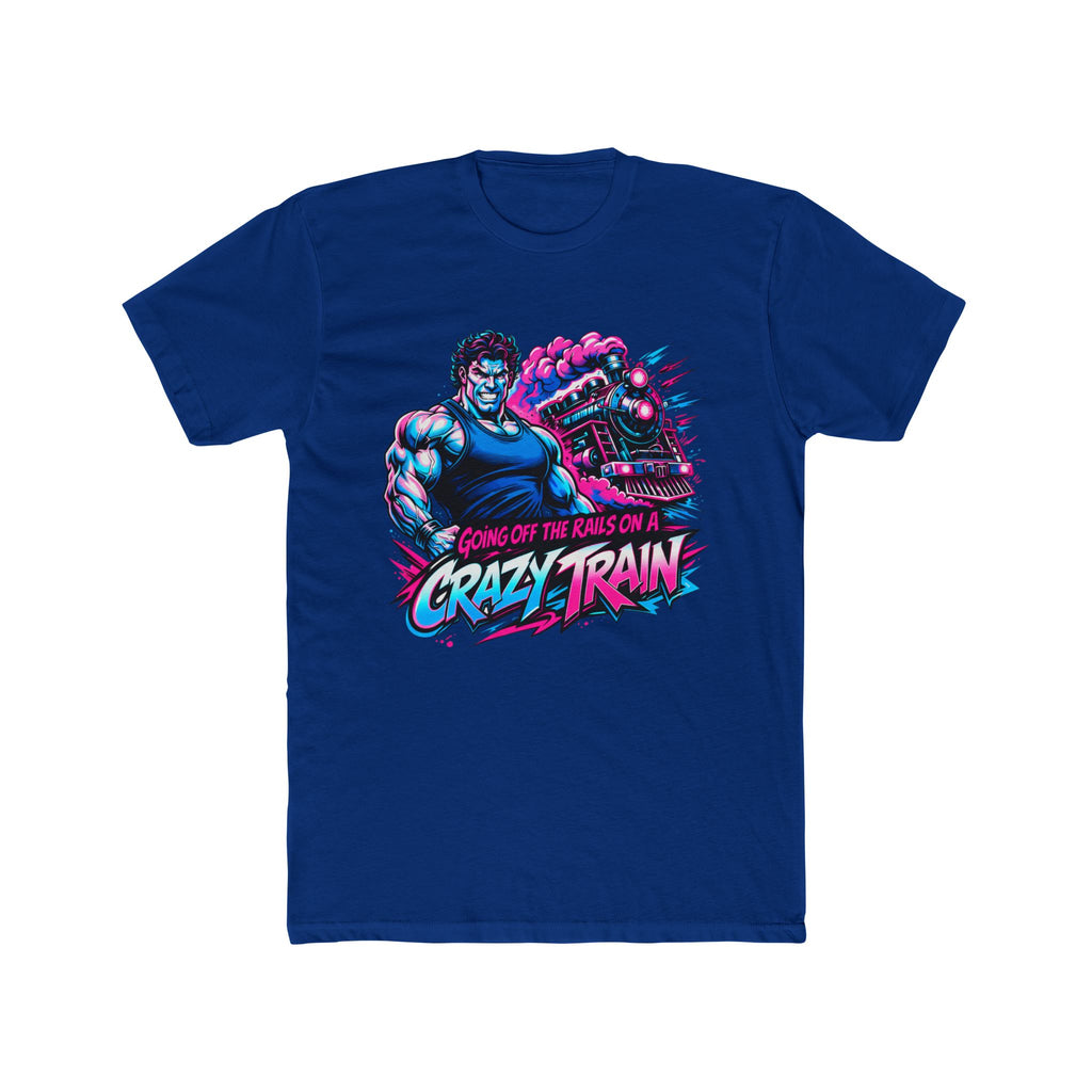 "Going Off The Rails" Retro Muscle Shirt