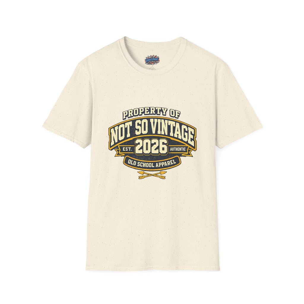 Retro 'Property of' Old School Apparel