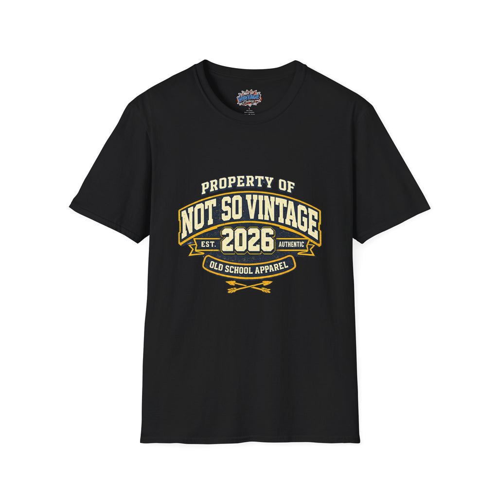 Retro 'Property of' Old School Apparel