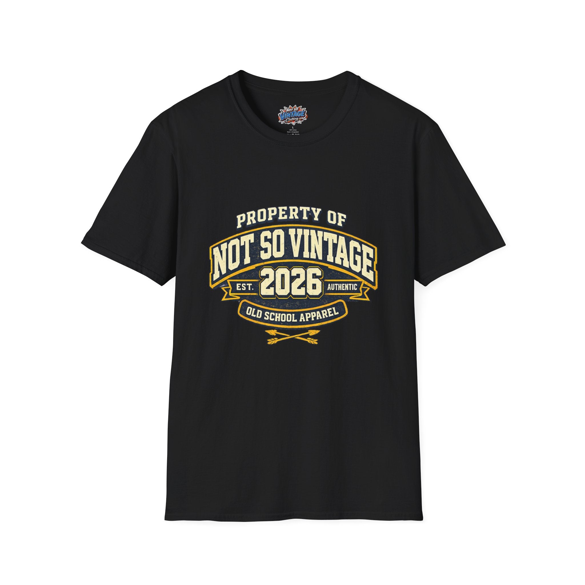Retro 'Property of' Old School Apparel