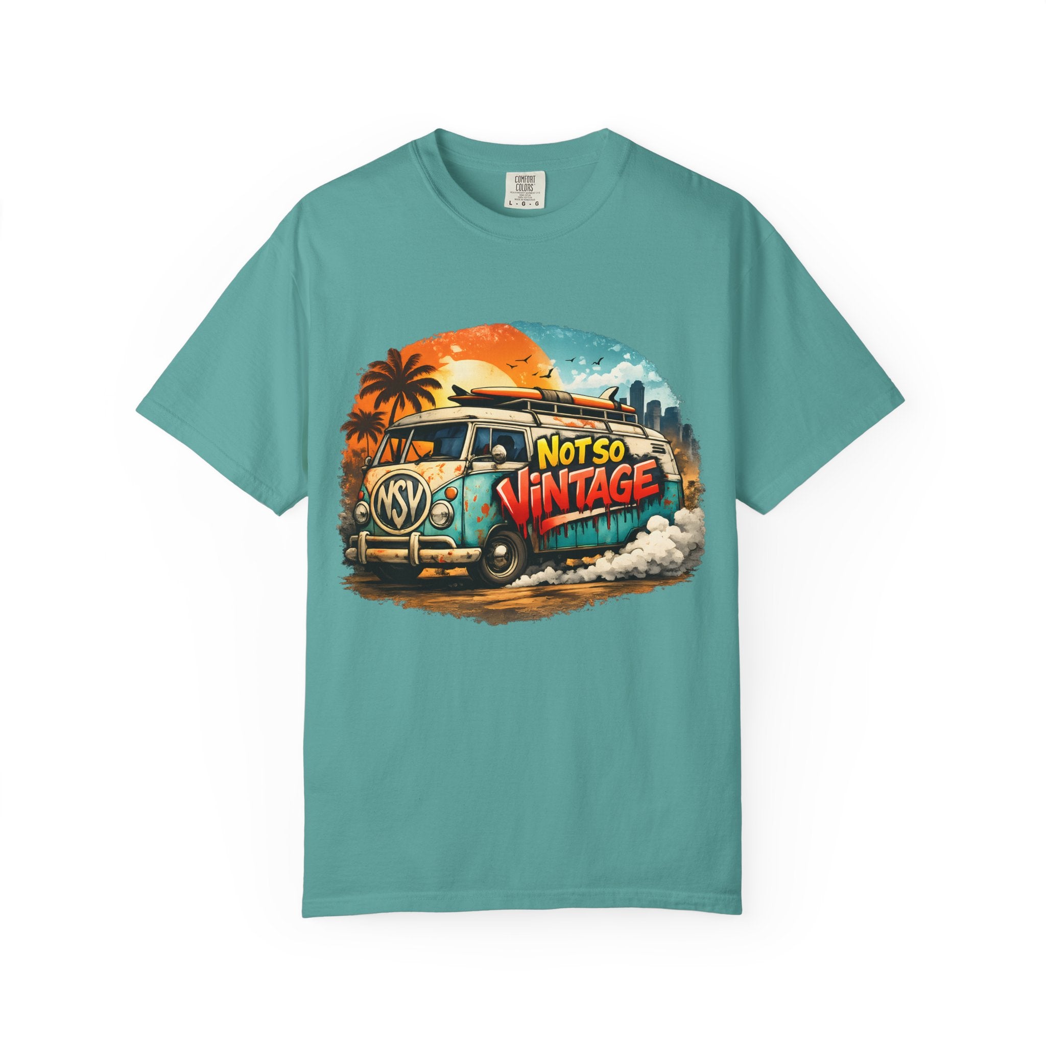 Retro Surf Van Tee — "Not So Vintage"