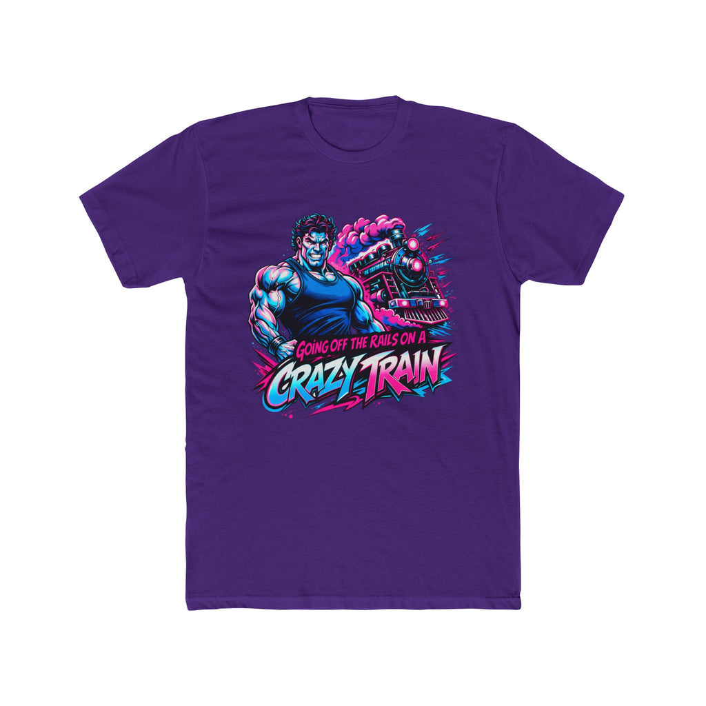 "Going Off The Rails" Retro Muscle Shirt