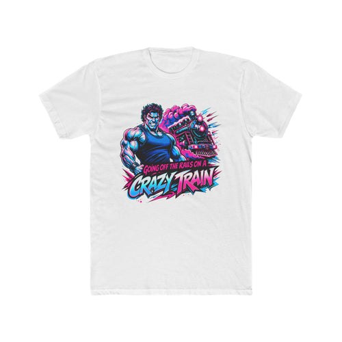 "Going Off The Rails" Retro Muscle Shirt