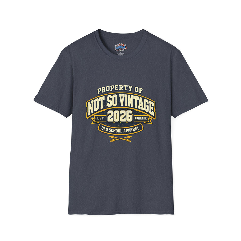 Retro 'Property of' Old School Apparel
