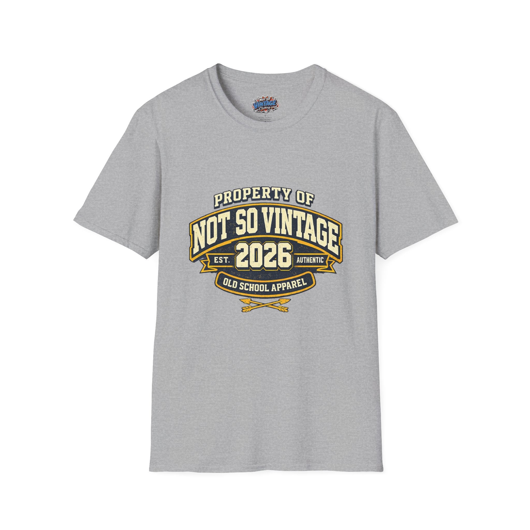 Retro 'Property of' Old School Apparel