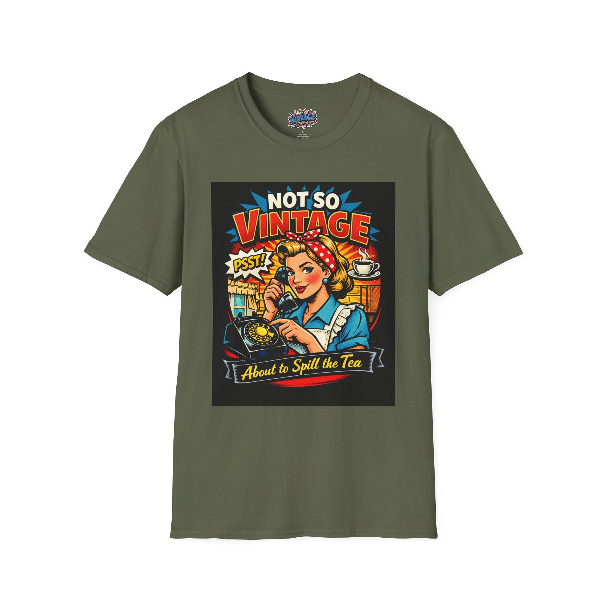 ‘About to Spill the Tea’ Graphic T-Shirt