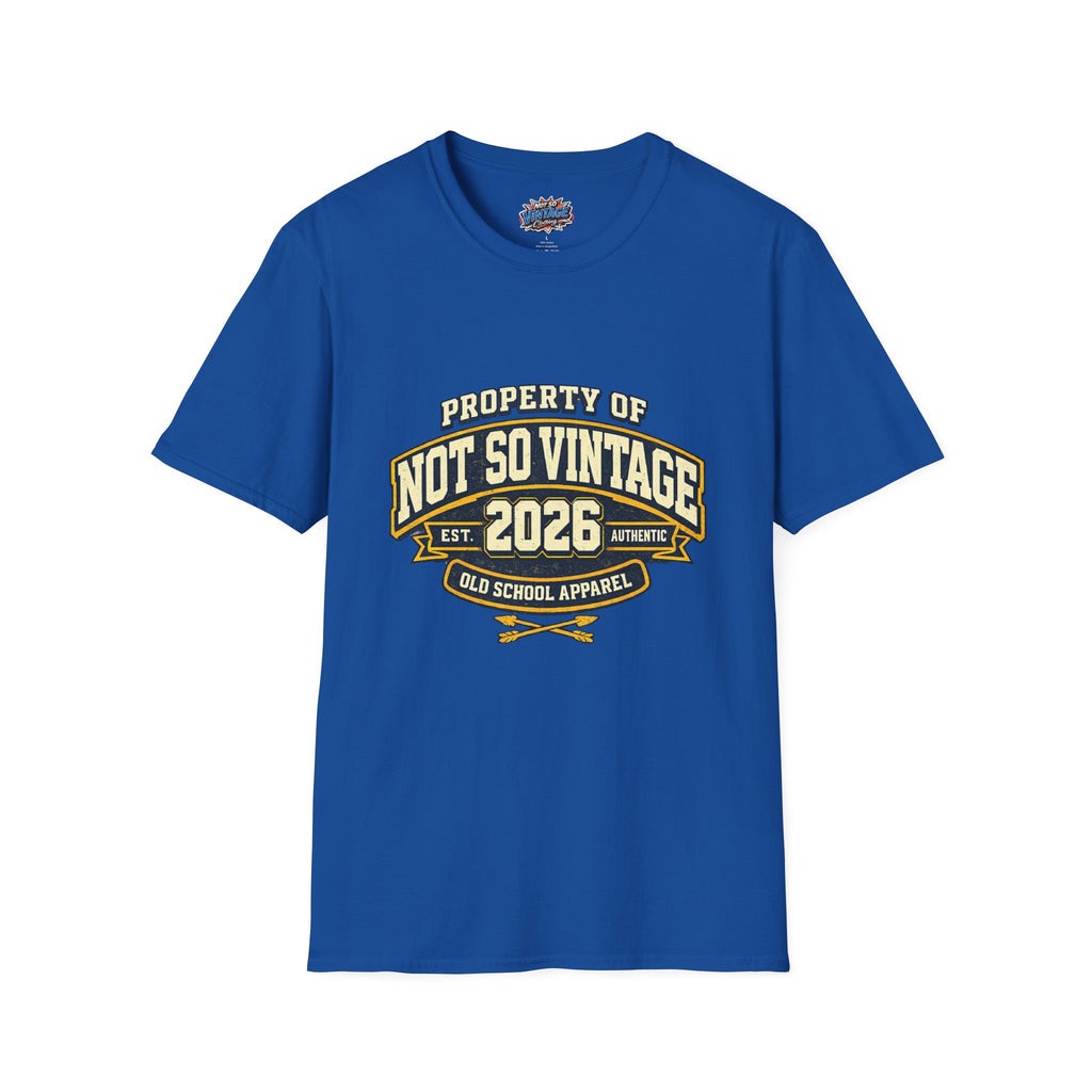 Retro 'Property of' Old School Apparel