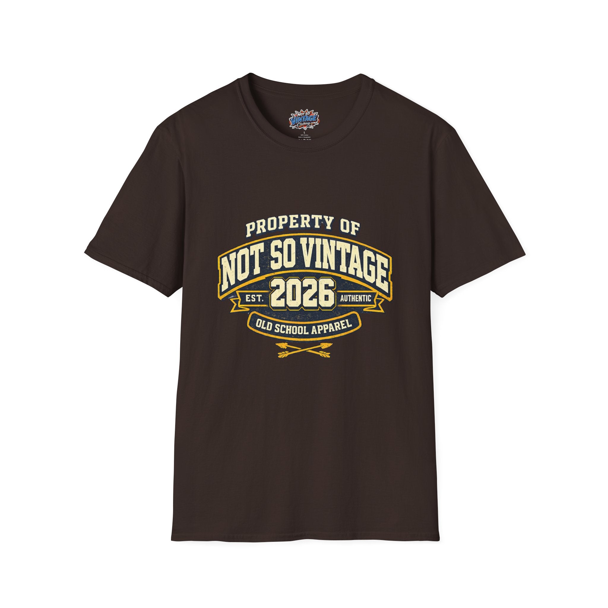 Retro 'Property of' Old School Apparel
