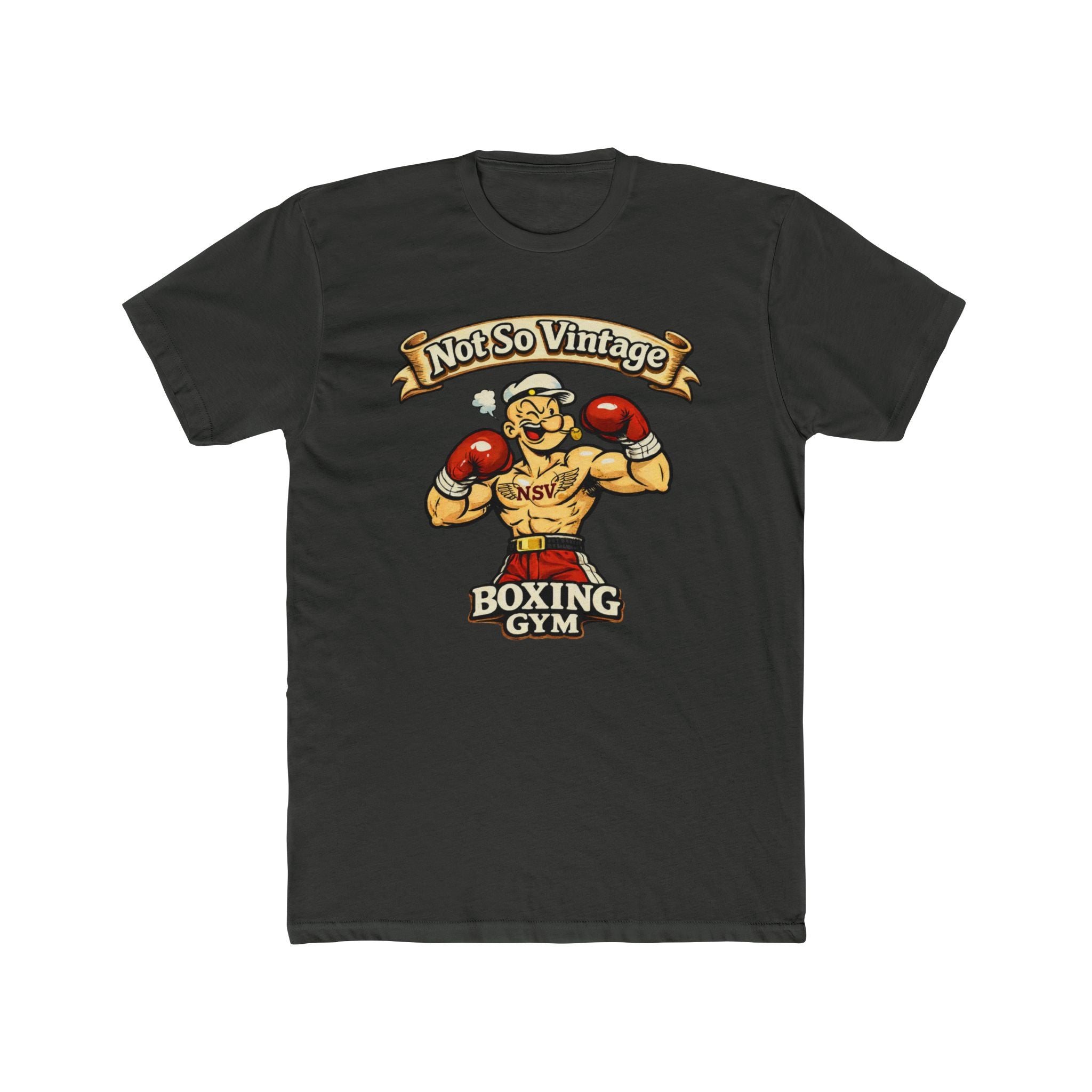 Popeye Retro Boxing Gym T-Shirt